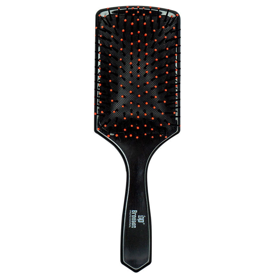 Buy Bronson Professional Paddle Brush For De-Tangling And Smoothning - Purplle