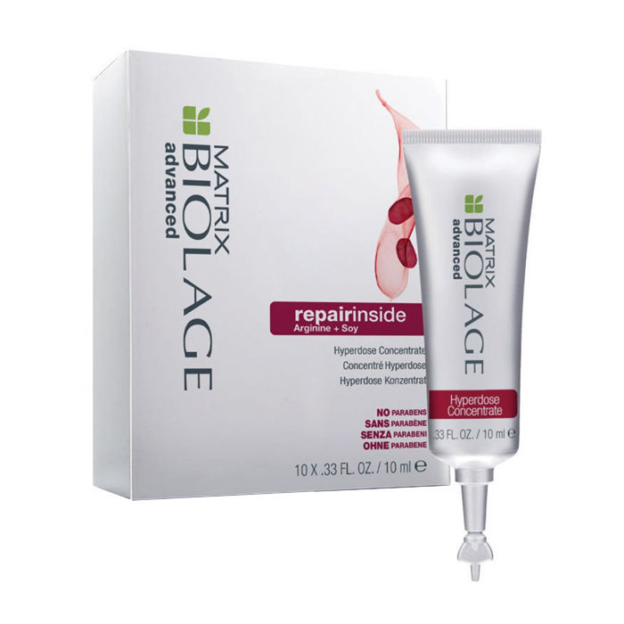 Matrix BIOLAGE ADVANCED REPAIRINSIDE Haarkur – 10 X 10 Ml – Intensive Reparaturbehandlung Für Geschädigtes Haar