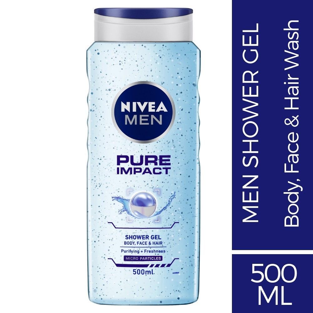 Nivea Men Pure Impact Shower Gel (500 ml)