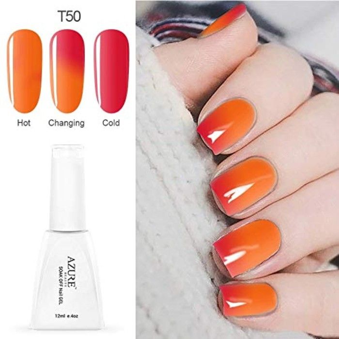 🔥Hot Sale🔥Three-Color Temperature Change Nail Polish | Temperature  changing nail polish, Nail polish, Uv gel nails
