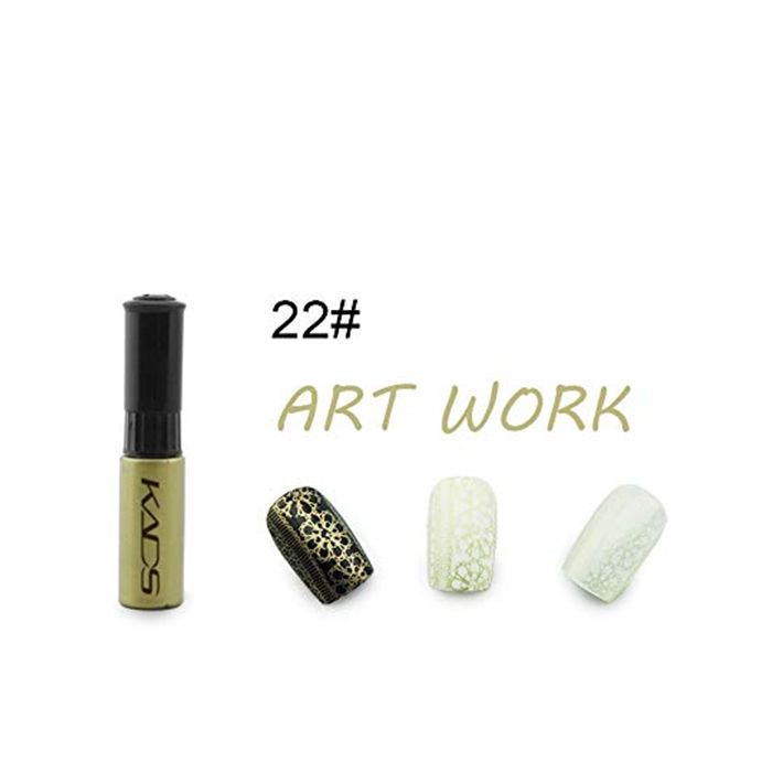 KADS Stamp polish 1 Bottle Nail Polish & stamping polish nail art pen 31  colors Optional More engaging 4 Season gorgeous (KS-22) (10 g)