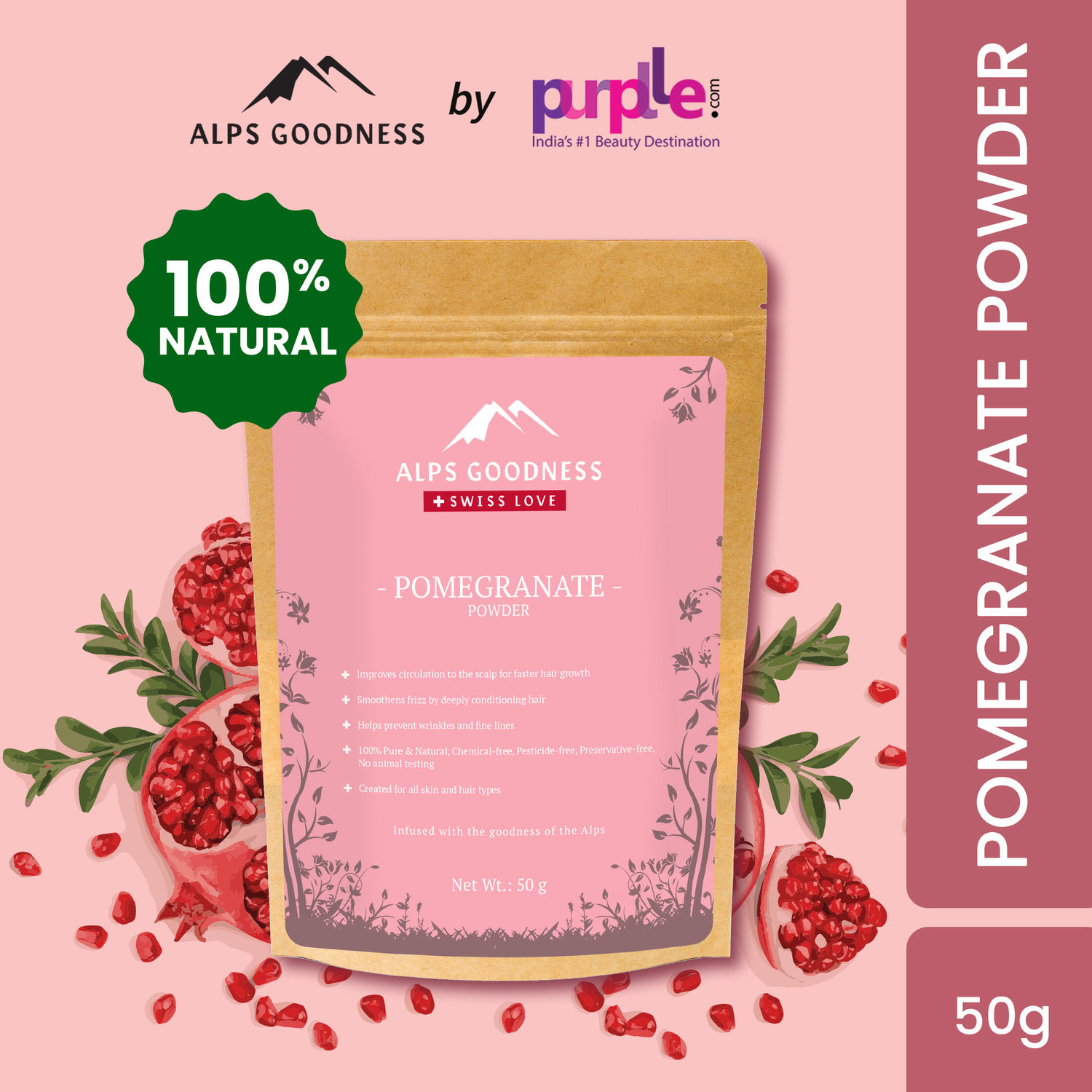 Alps Goodness Powder - Pomegranate (50 gm)