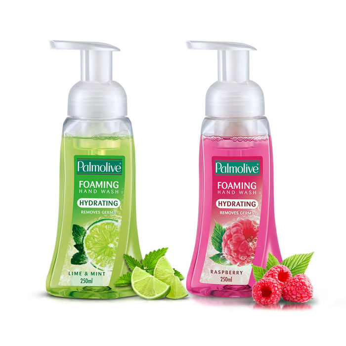 Palmolive Lime & Mint + Raspberry Hand Wash Combo (250ML each)