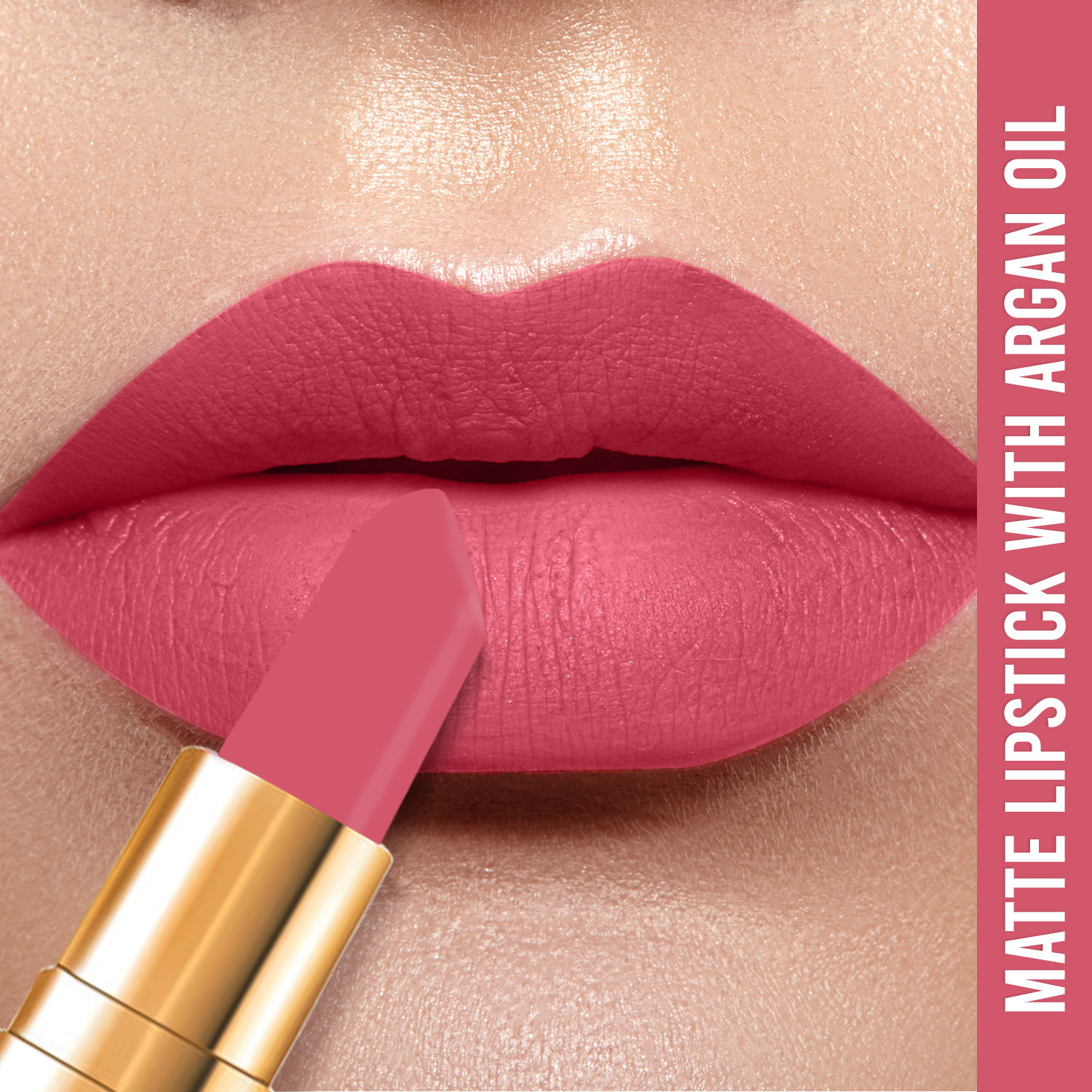 Buy NY Bae Argan Oil Infused Matte Lipstick, Runway Range, Pink - Stage Wear 20 (4.5 g) - Purplle