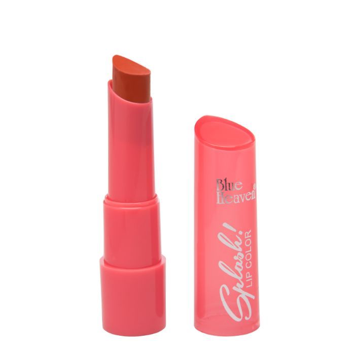Blue Heaven Splash Super Matte Lipstick, 302 (Inflame Orange) (2.7 g)