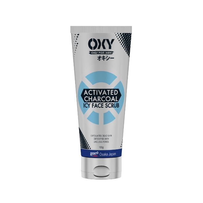Buy Oxy Activated Charcoal Icy Face Scrub (100 g) Online Purplle