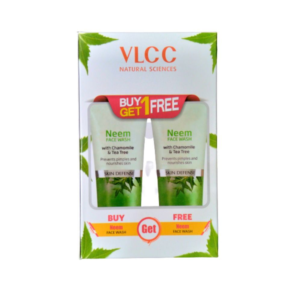 Buy VLCC Neem Face Wash + Anti Tan Skin Lightening Face Wash (B1G1