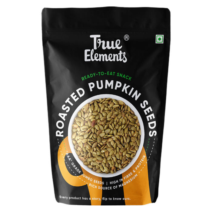 Buy True Elements Roasted Pumpkin Seeds (125 g) - Purplle