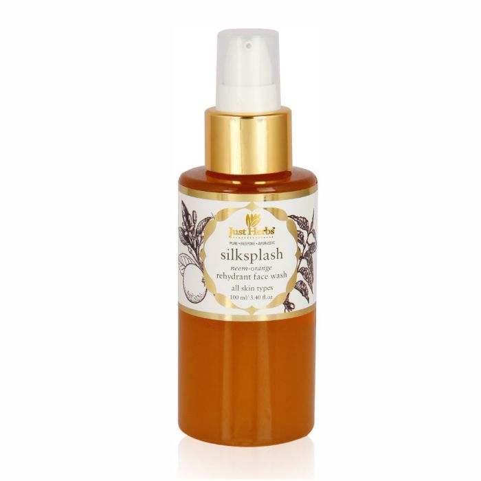 Buy Just Herbs Silksplash NeemOrange Rehydrant Face Wash (100 ml