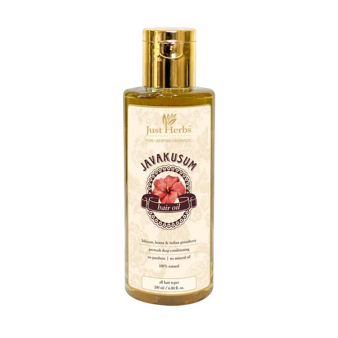 Buy Just Herbs Javakusum Hair Oil 200 ml (200 ml) Online Purplle
