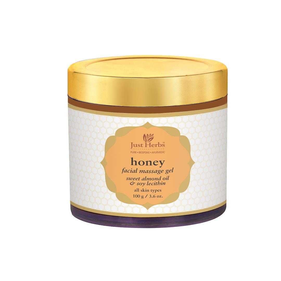 Buy Just Herbs Honey Facial Massage Gel (100 g) Online Purplle