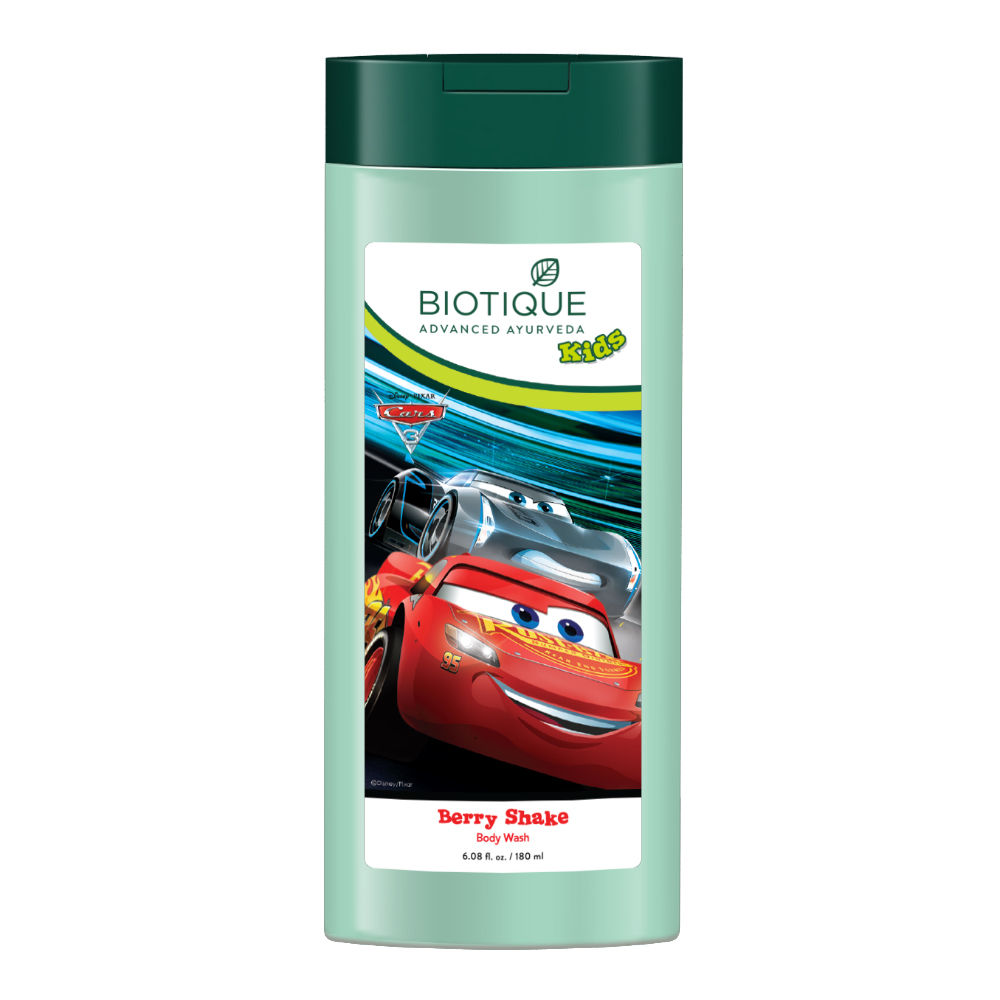 Buy Biotique Disney Cars Berry Shake Body Wash (180 ml) Online Purplle