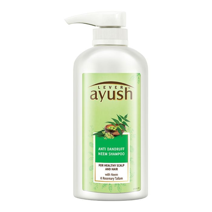 Buy Lever Ayush Anti Dandruff Neem Shampoo (600 ml) Online Purplle