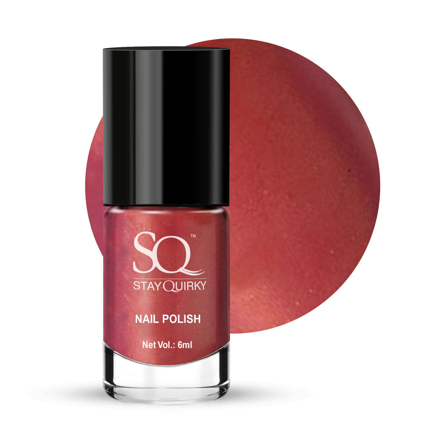 Buy Stay Quirky Nail Paint Matte Red Double Pleasure  Lovin 3 6 ml  Online  Purplle