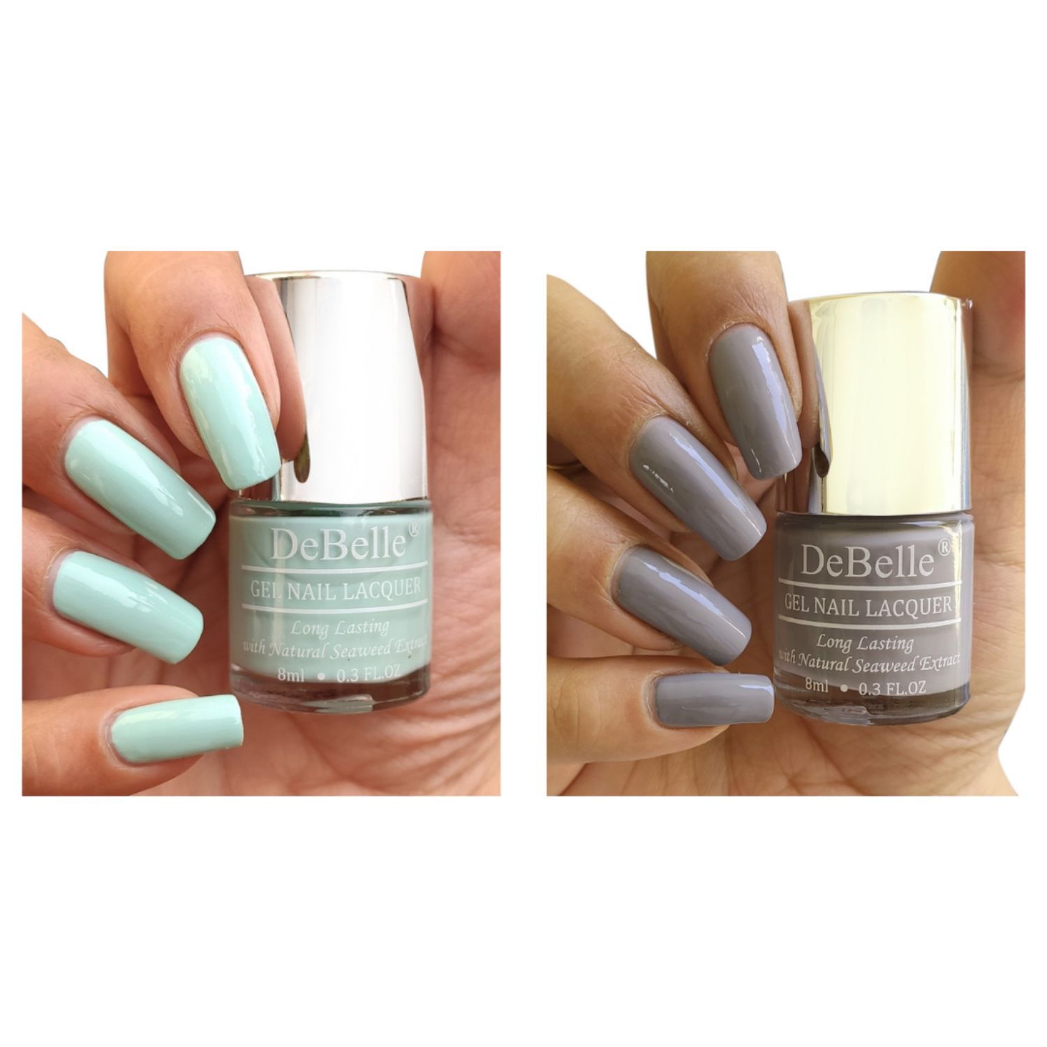 Spirulina | Blue grey nail polish | vegan, 10-free, + cruelty-free – Olive  Ave Polish