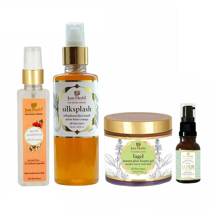 Buy Just Herbs Combination Skin Essentials Online Purplle