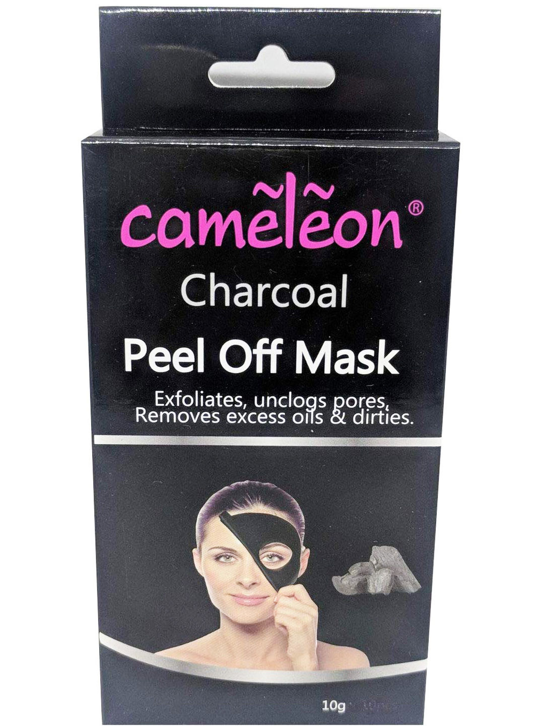 Buy Cameleon Charcoal Peel Off Mask (6 pouch) - Purplle