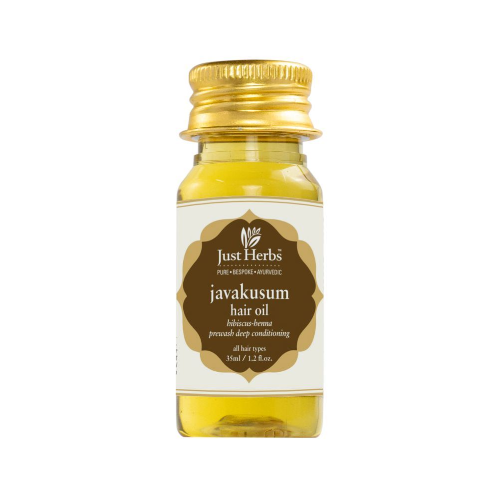Buy Just Herbs Javakusum Hair Oil (35ml) Online Purplle