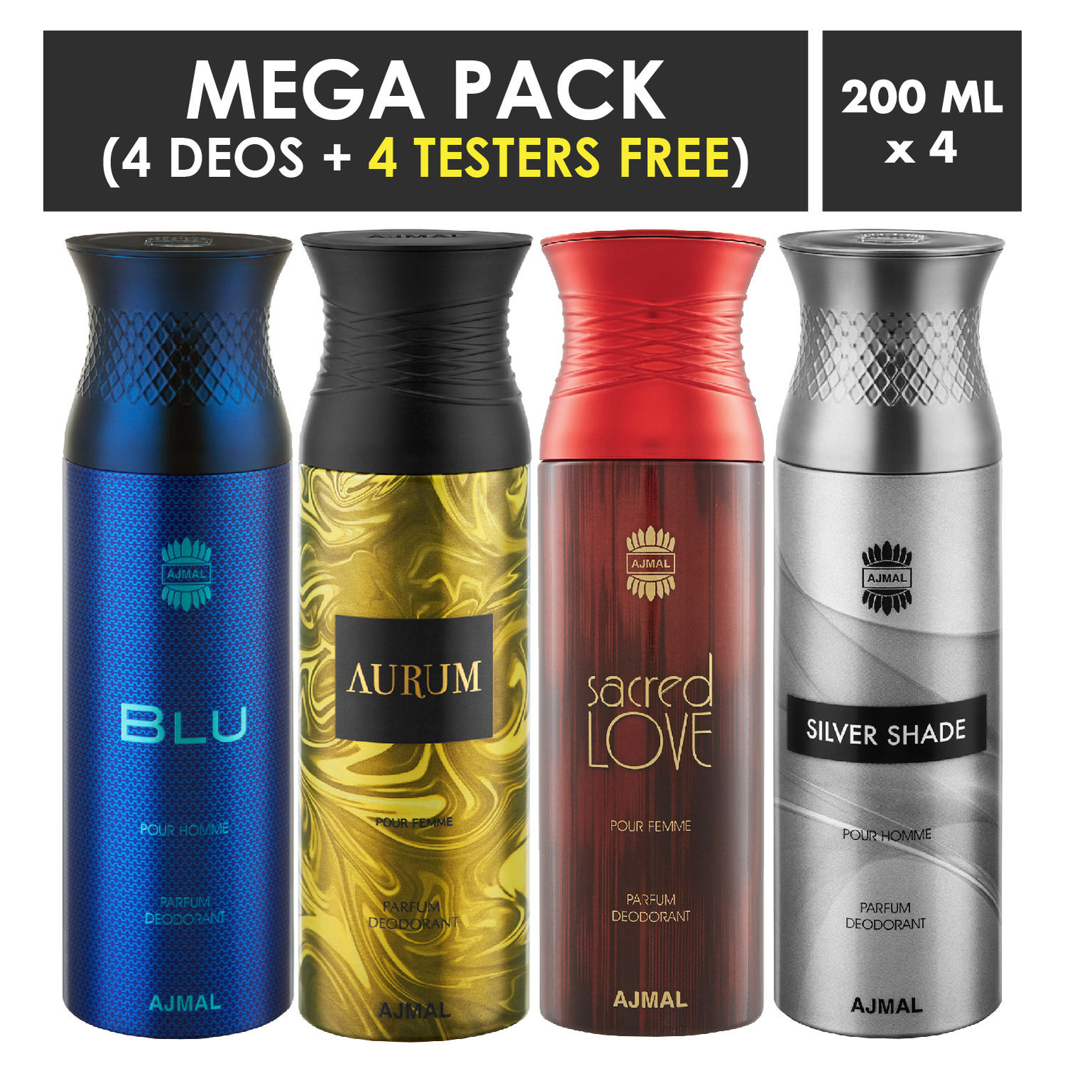 Ajmal silver best sale shade deo