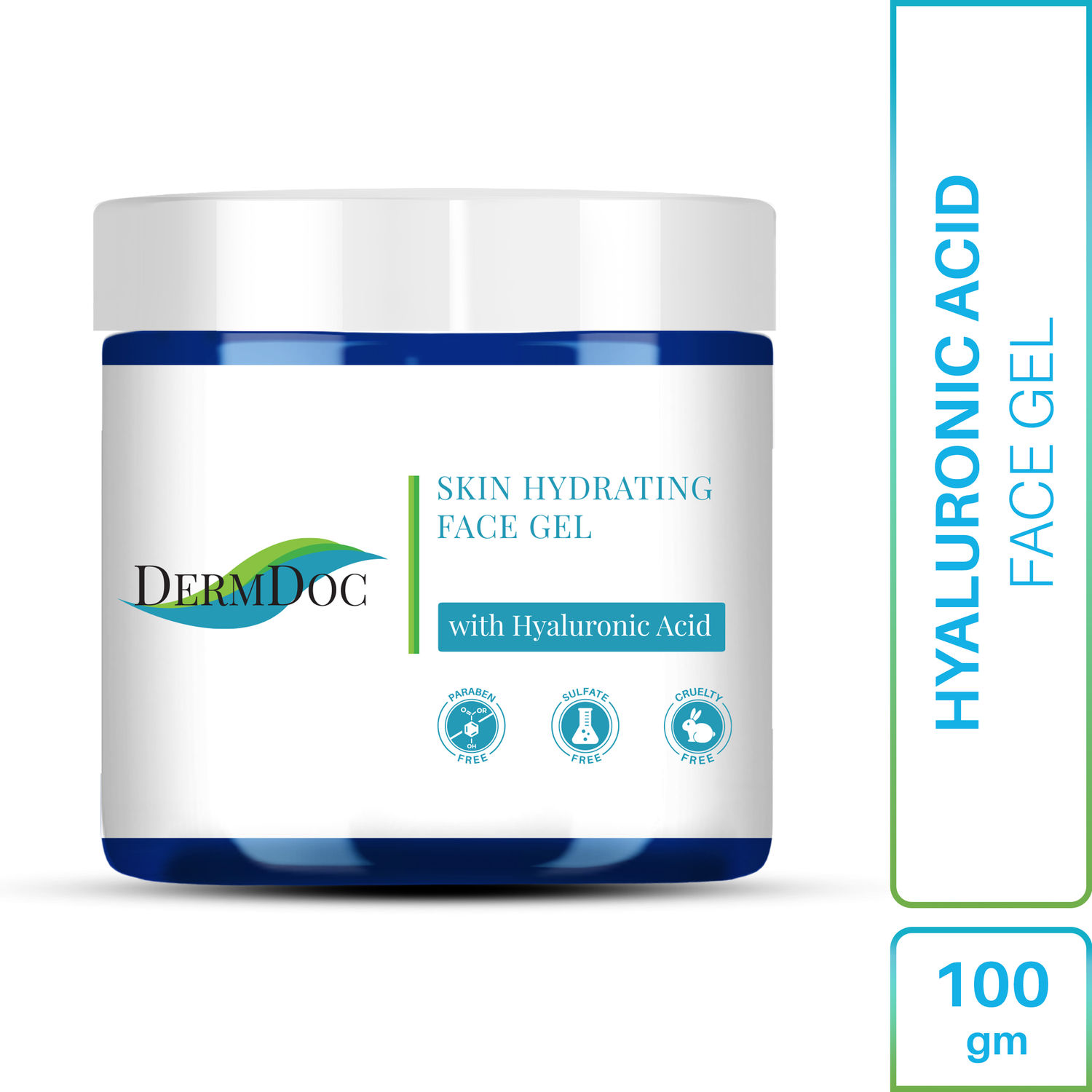 Buy DermDoc Skin Hydrating Face Gel with Hyaluronic Acid (100 gm