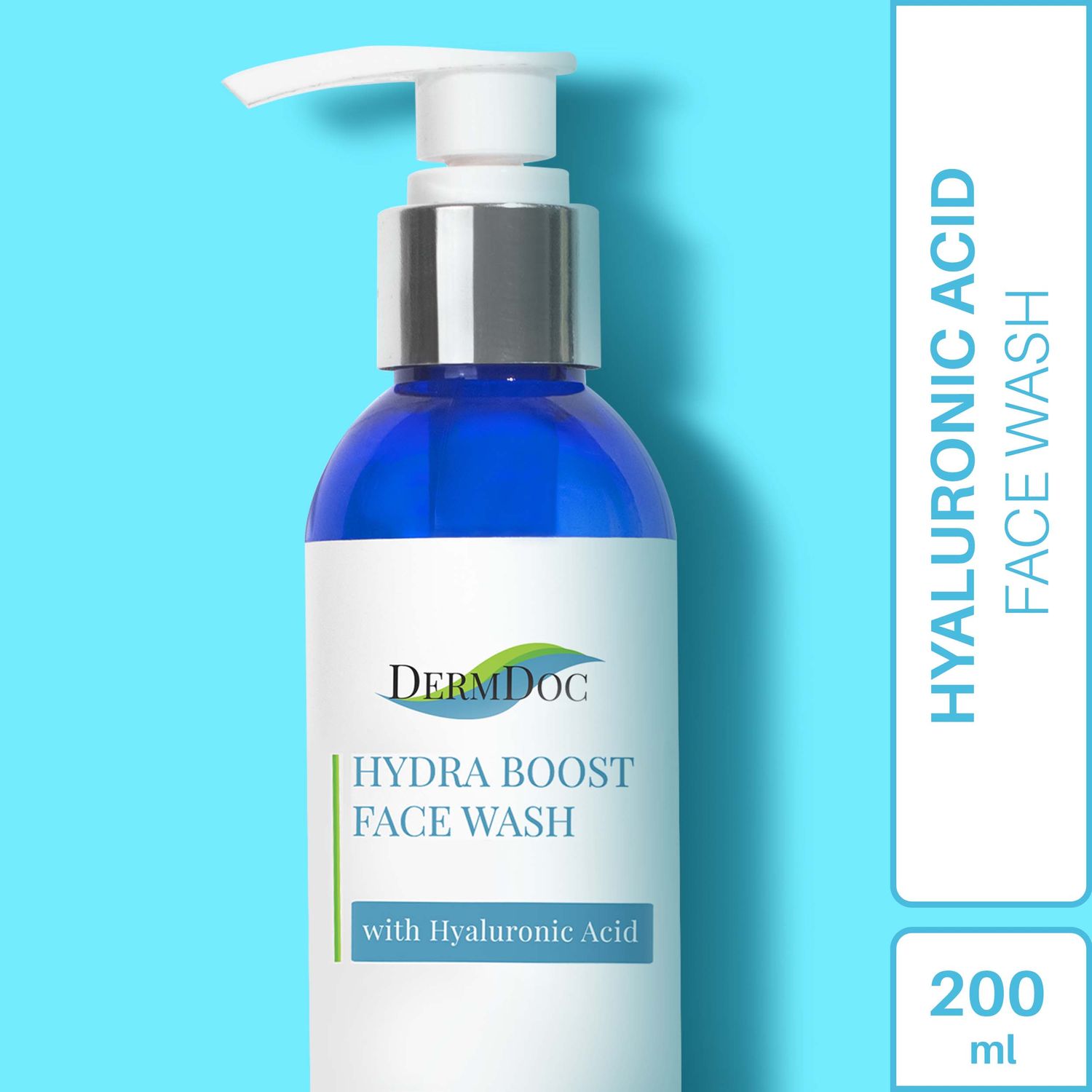 Buy DermDoc Hydra Boost Face Wash with Hyaluronic Acid (200 ml) Online