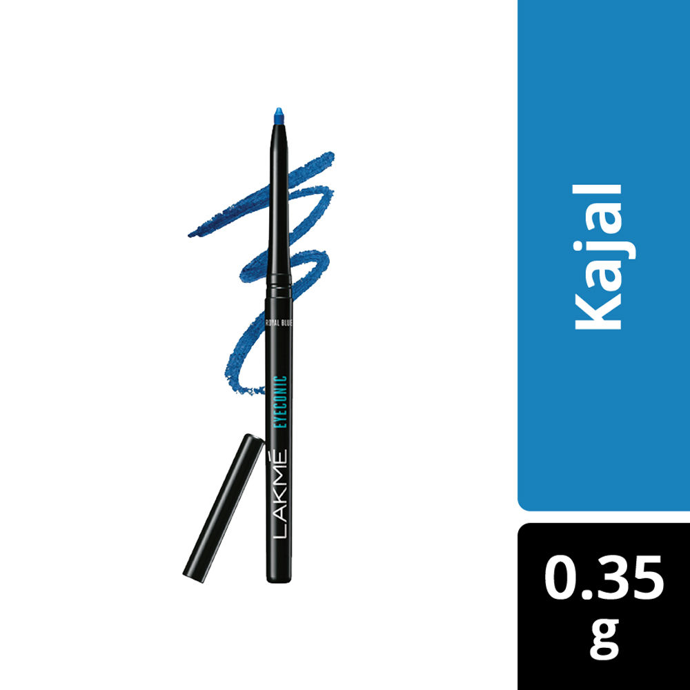 Buy Lakme Eyeconic Kajal - Royal Blue (0.35 g) - Purplle