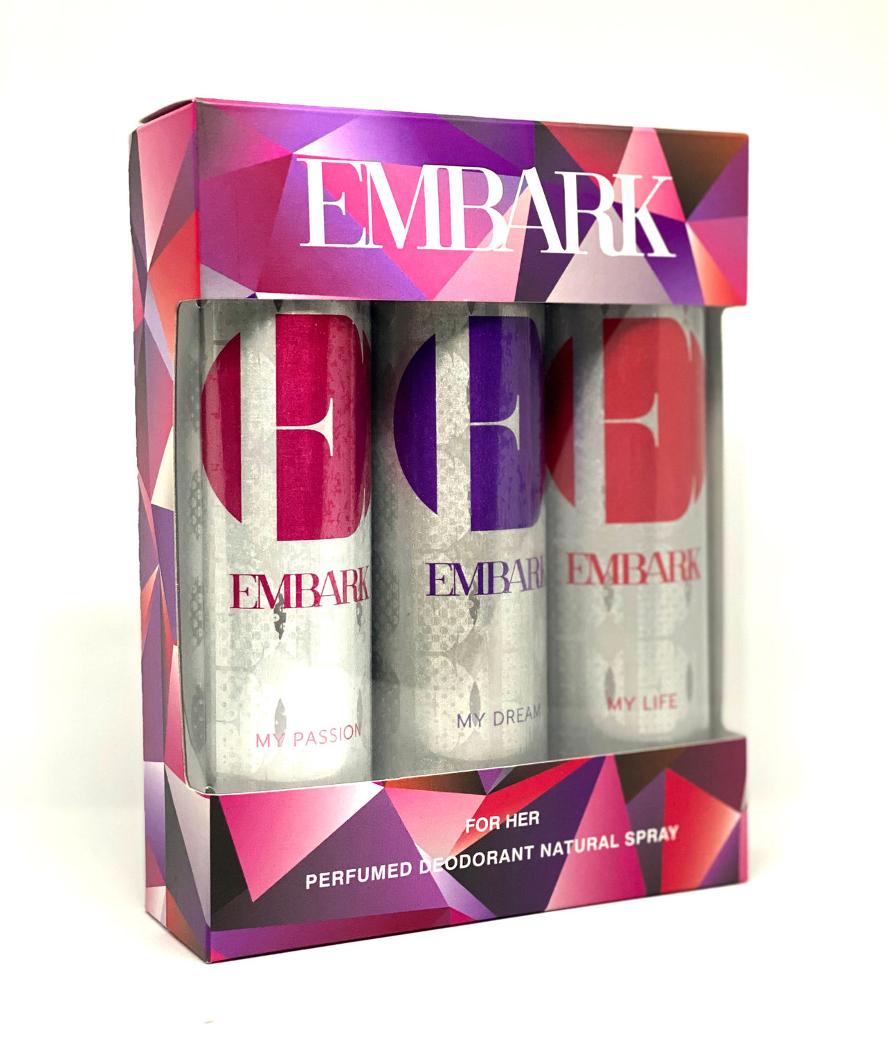 Buy Embark Gift Set 3 Deo Pack for HER My Life My Dream My