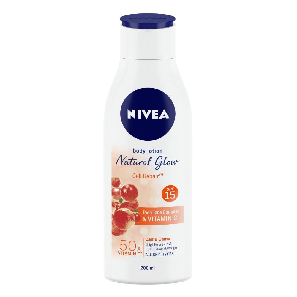 Nivea Natural Glow Cell Repair Body Lotion (200 ml)