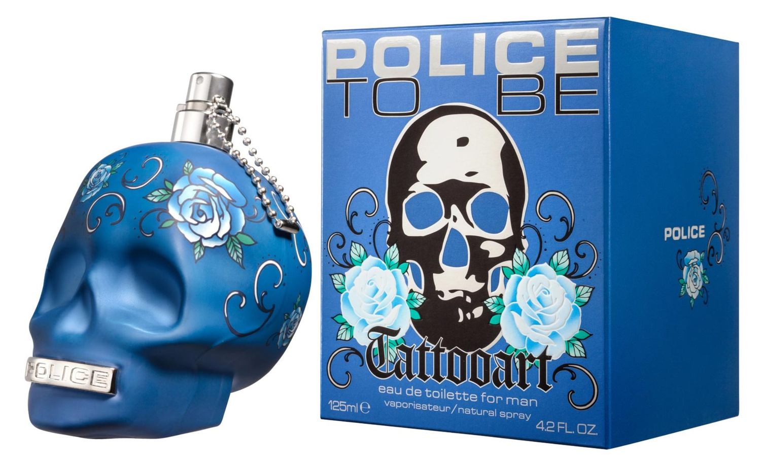 Police blue store perfume