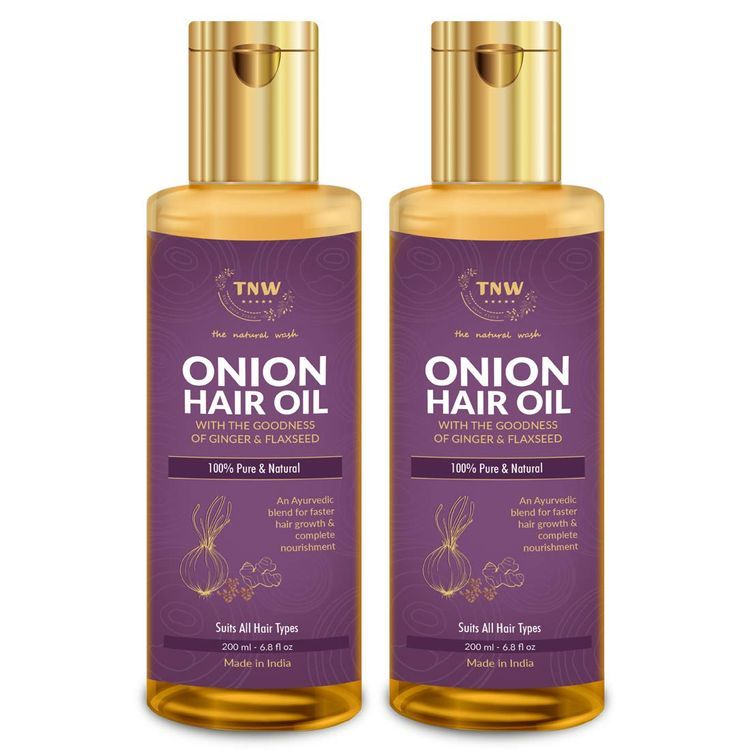 Buy TNW The Natural Wash Onion Hair Oil for Hair Growth and AntiHair