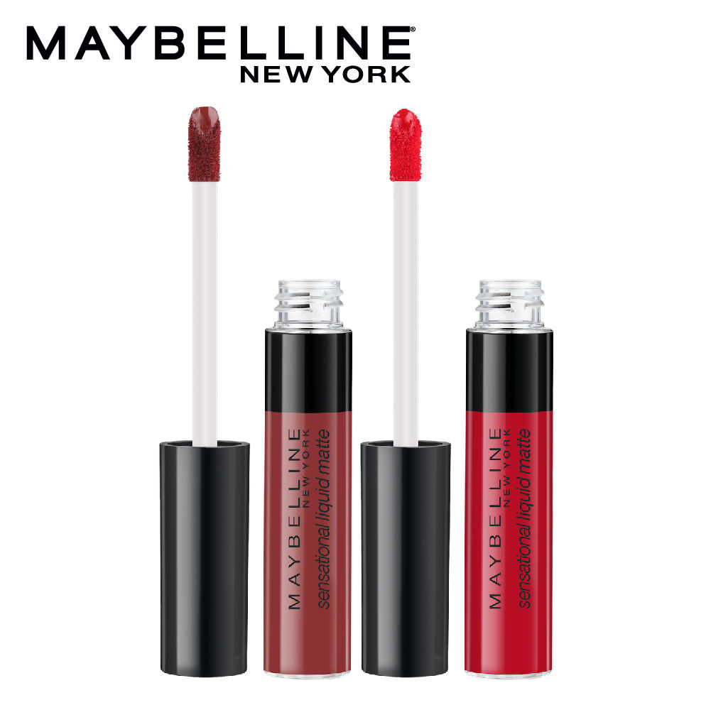 Buy Maybelline New York Maybelline Sensational Liquid Matte Lipstick 03 Flush It Red 11 Made 9433