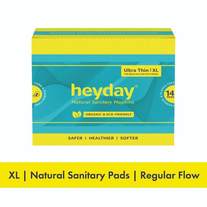 Buy Heyday Natural & Organic Ultra Thin Sanitary Napkins (14 Pads