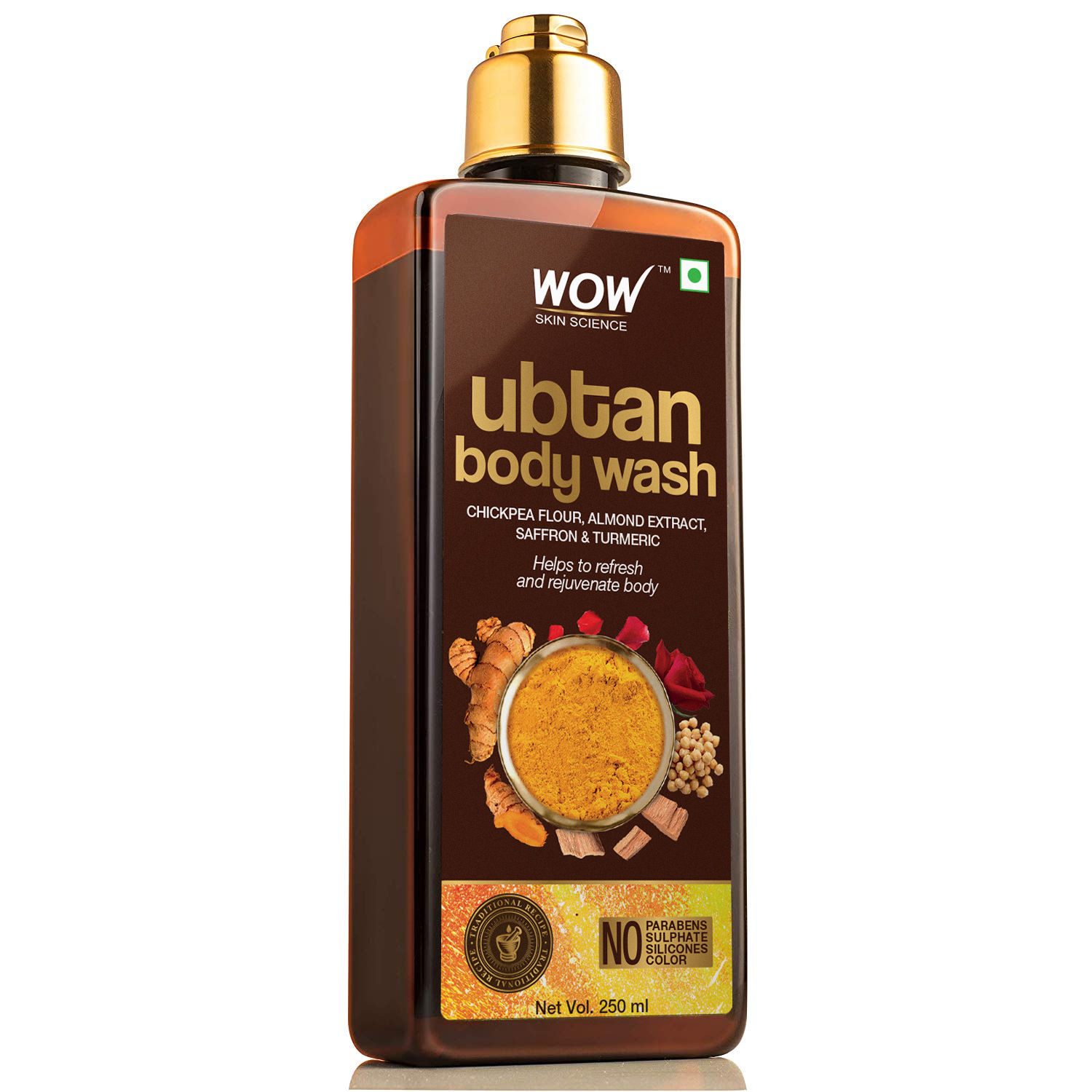 WOW Skin Science Ubtan Body Wash (250 ml)