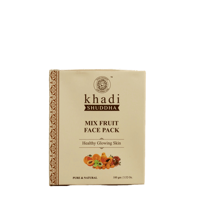 Buy Khadi Shuddha Mix Fruit Face Pack Healthy Glowing Skin Pure