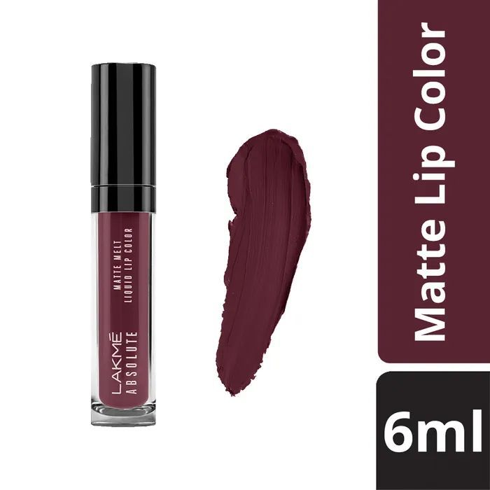 lakme lipstick wine colour