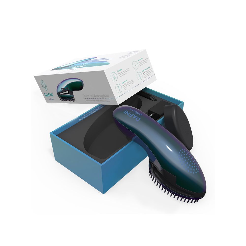 Buy DAFNI Allure Cordless Hair Straightening Brush Online Purplle