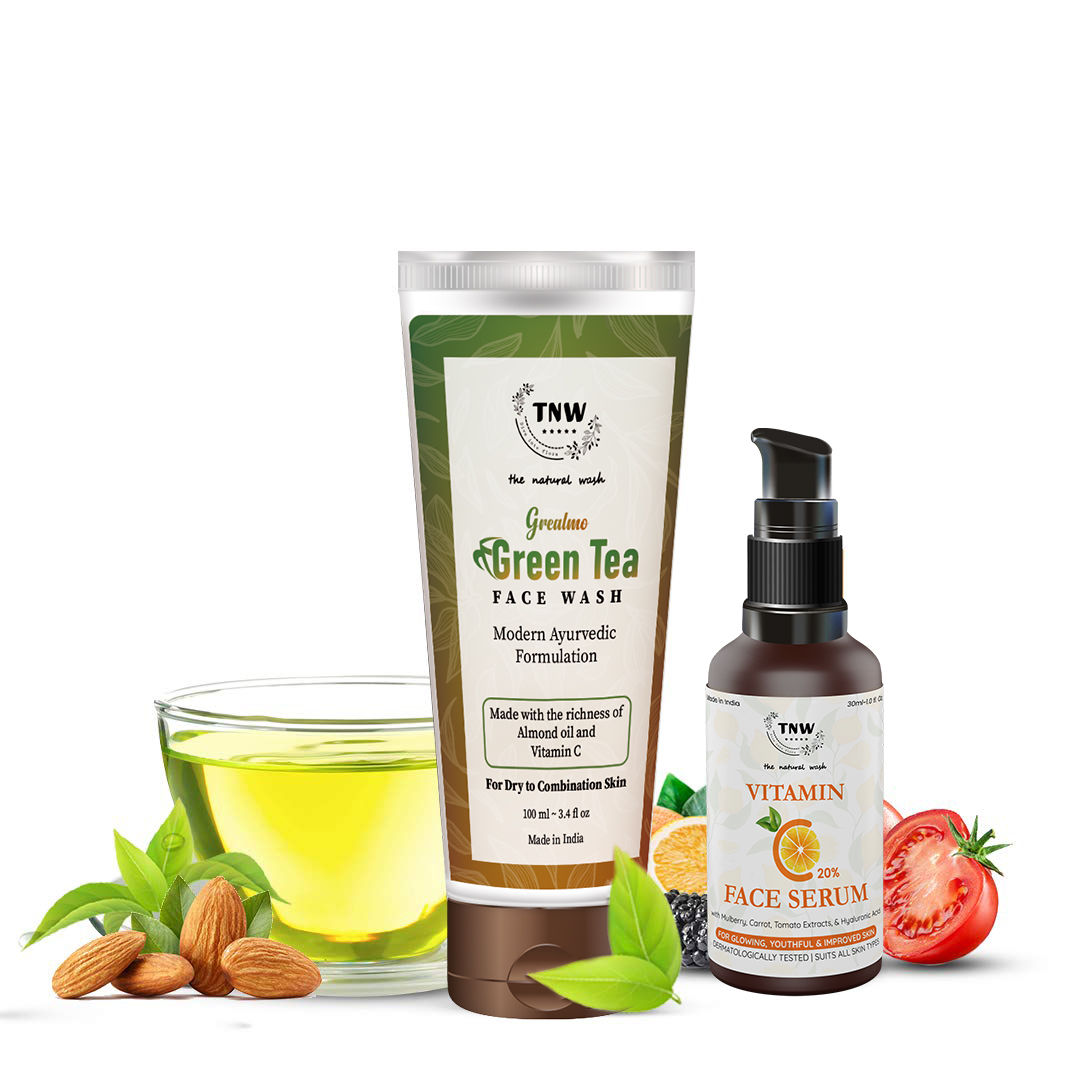 Buy TNW The Natural Wash Vitamin C Face Serum and Grealmo Face Wash