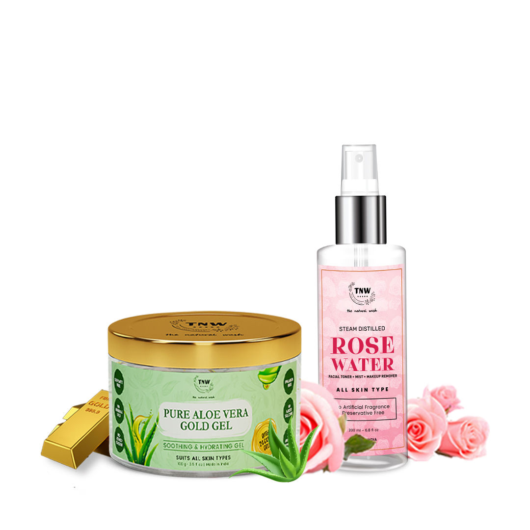 Buy TNW - The Natural Wash Pure Aloe Vera Gold Gel and Steam Distilled ...