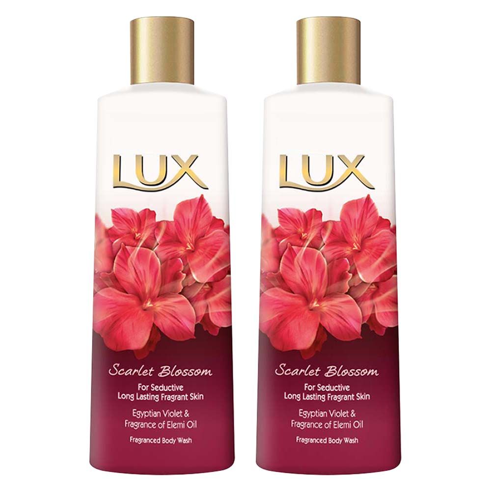 Lux Scarlet Blossom Body Wash with Egyptian Violet and Elemi Oil (235 ml)