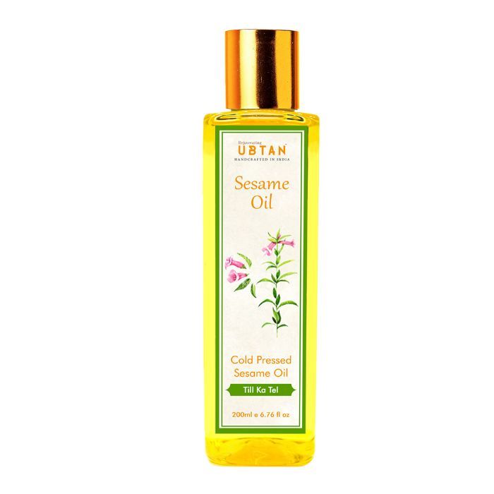 Rejuvenating UBTAN Cold Pressed White Sesame Oil -(200 ml)