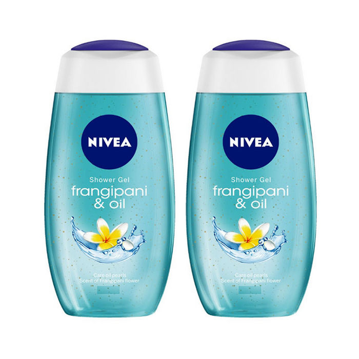 Buy NIVEA Frangipani & Oil Shower Gel (125 ml) Pack of 2 Online Purplle