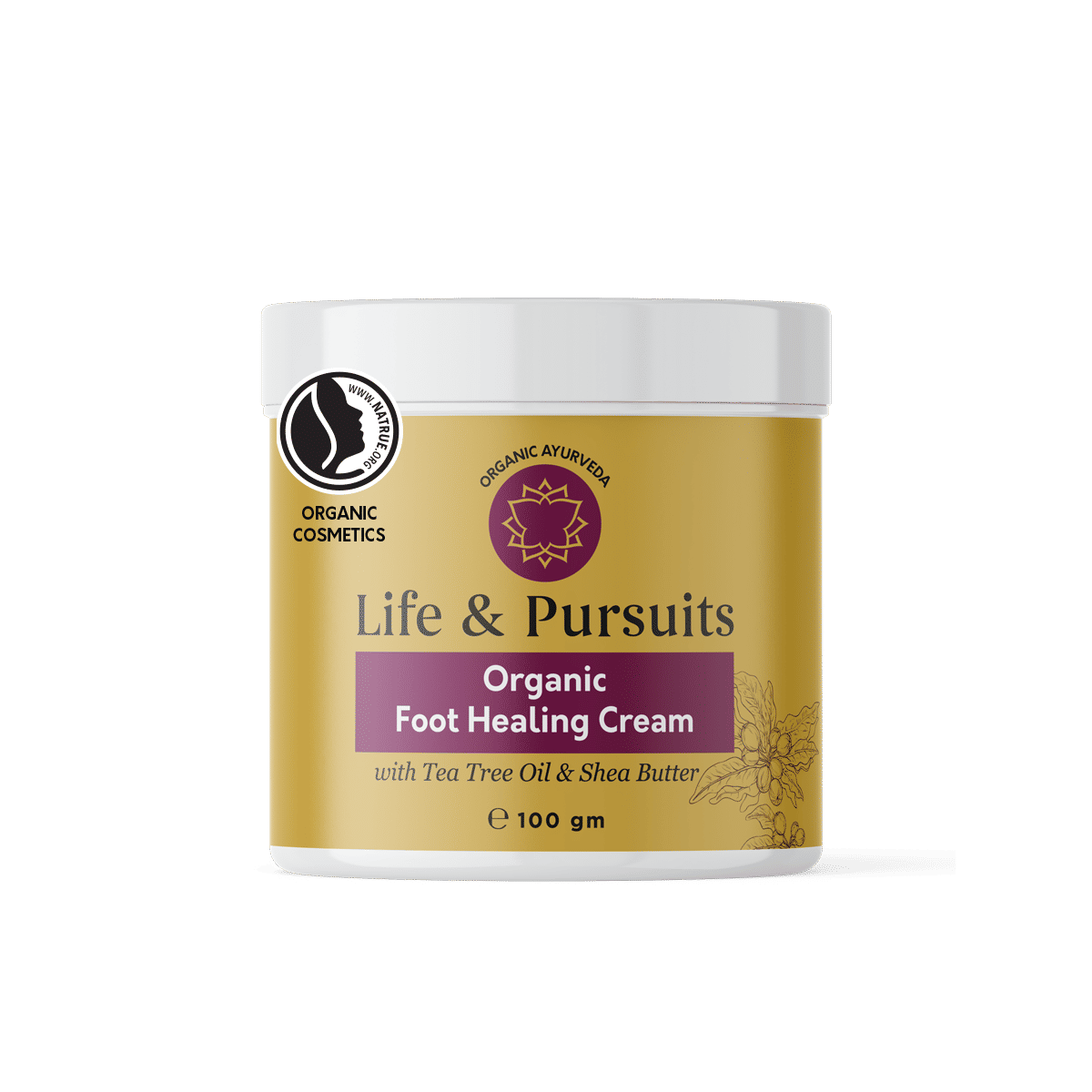 Buy Life & Pursuits Organic Foot Healing Cream (100 g) Online Purplle