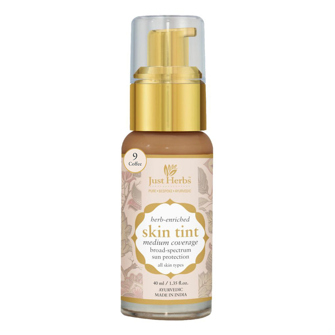 Buy Just Herbs Skin Tint 9 Coffee Online Purplle