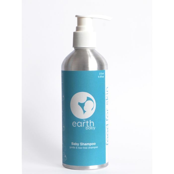 earthBaby Baby Shampoo, Certified 97.4% Natural Origin, 275ml