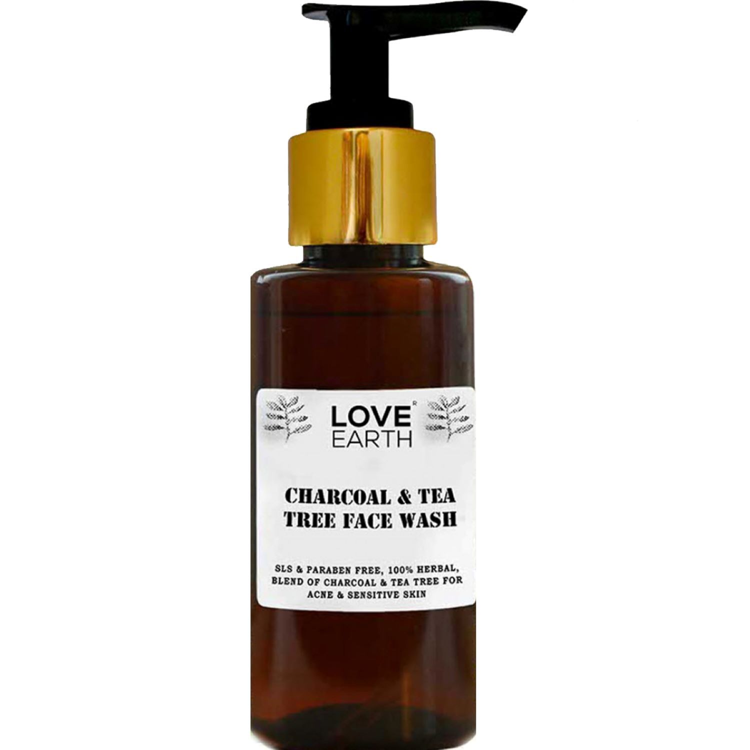 Buy Love Earth Charcoal Tea Tree Face Wash Online Purplle