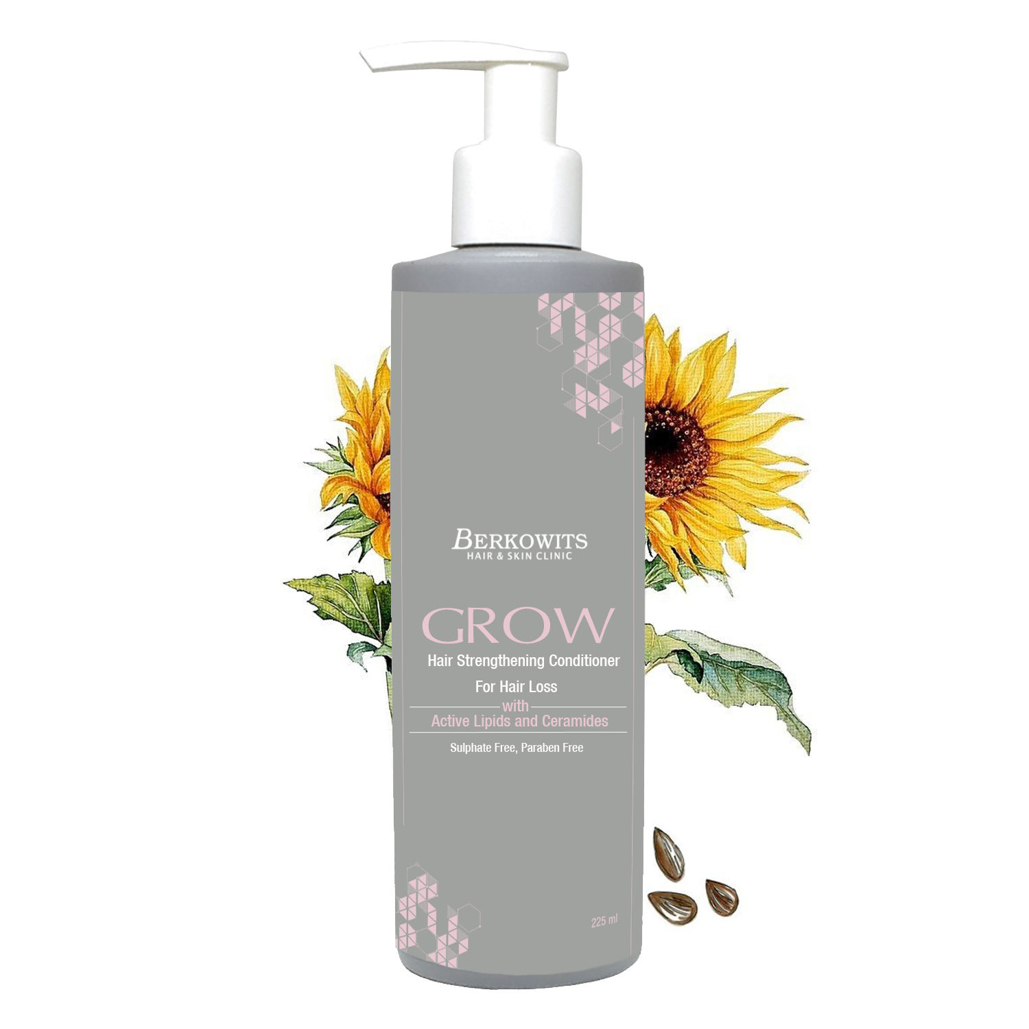 Berkowits Grow Hair Conditioner for Hair Fall with Biotin