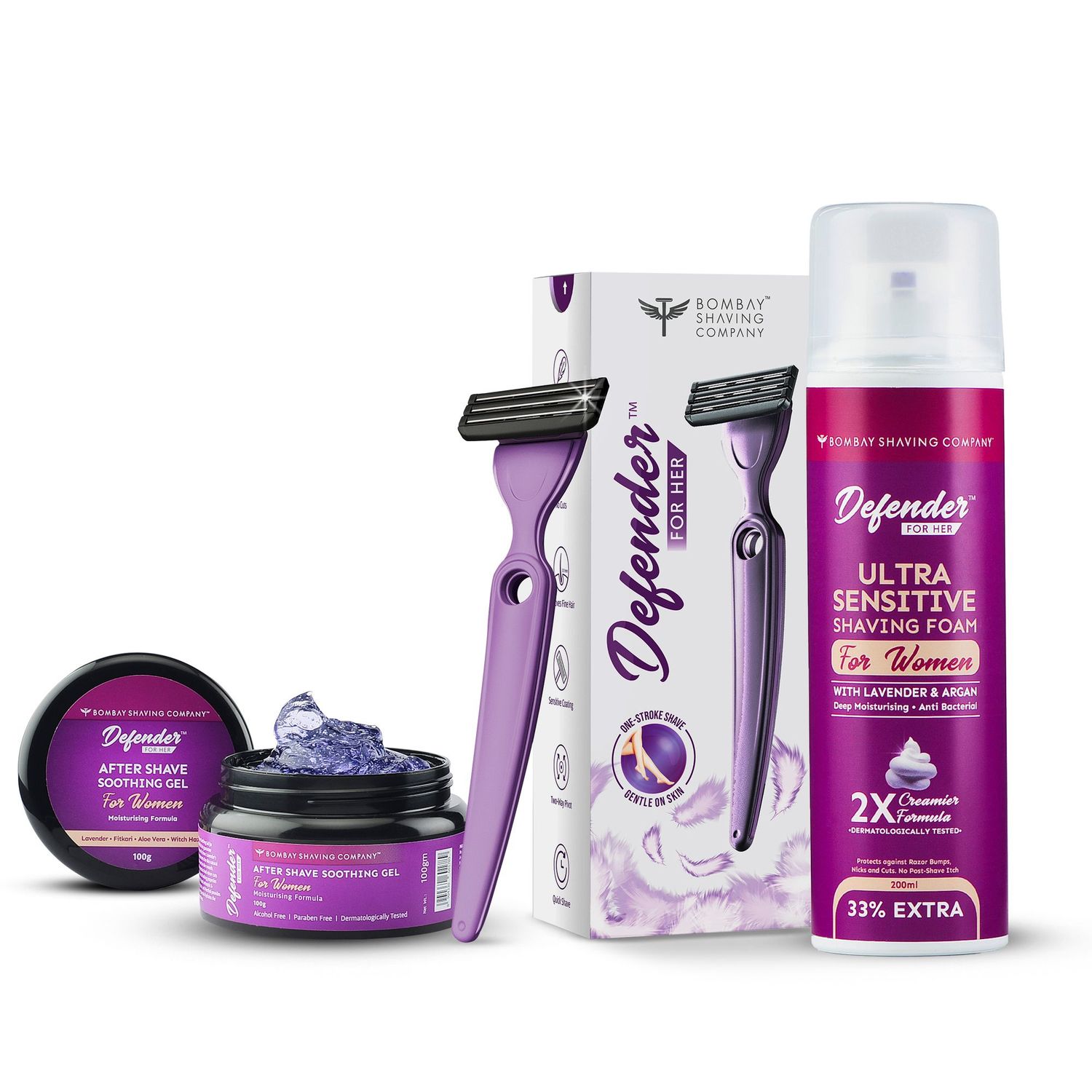 Bombay Shaving Company DFH Shaving Regimen Kit