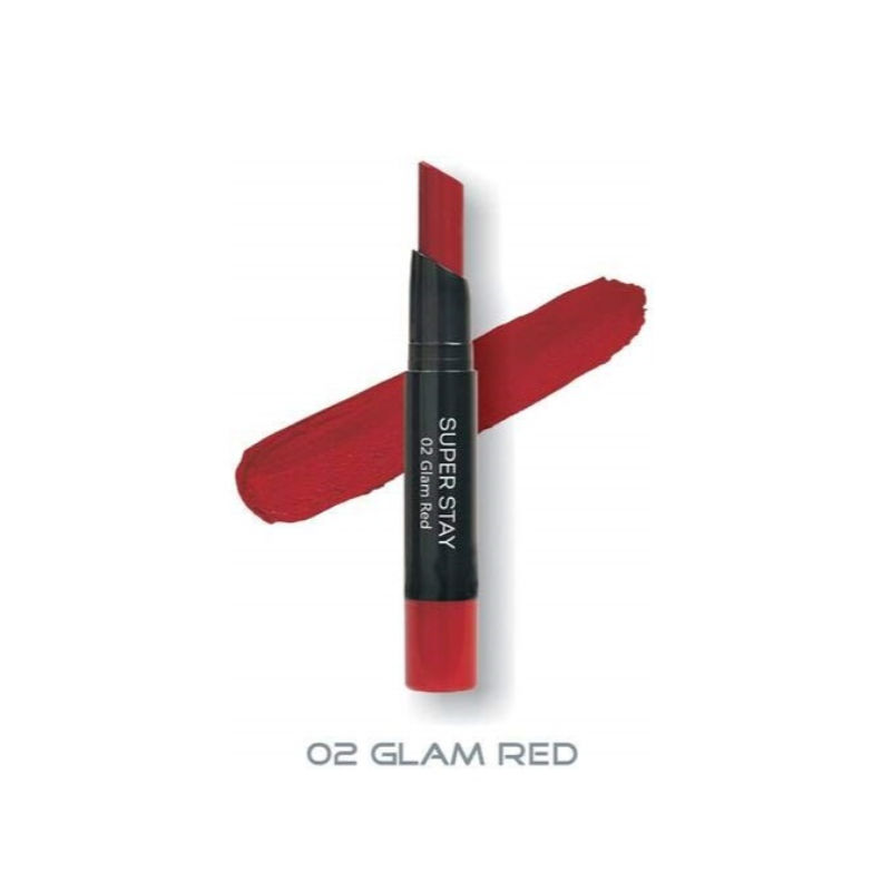 Buy MeOn Super Stay Matte Lipstick ShadeGlam Red 4G Online Purplle