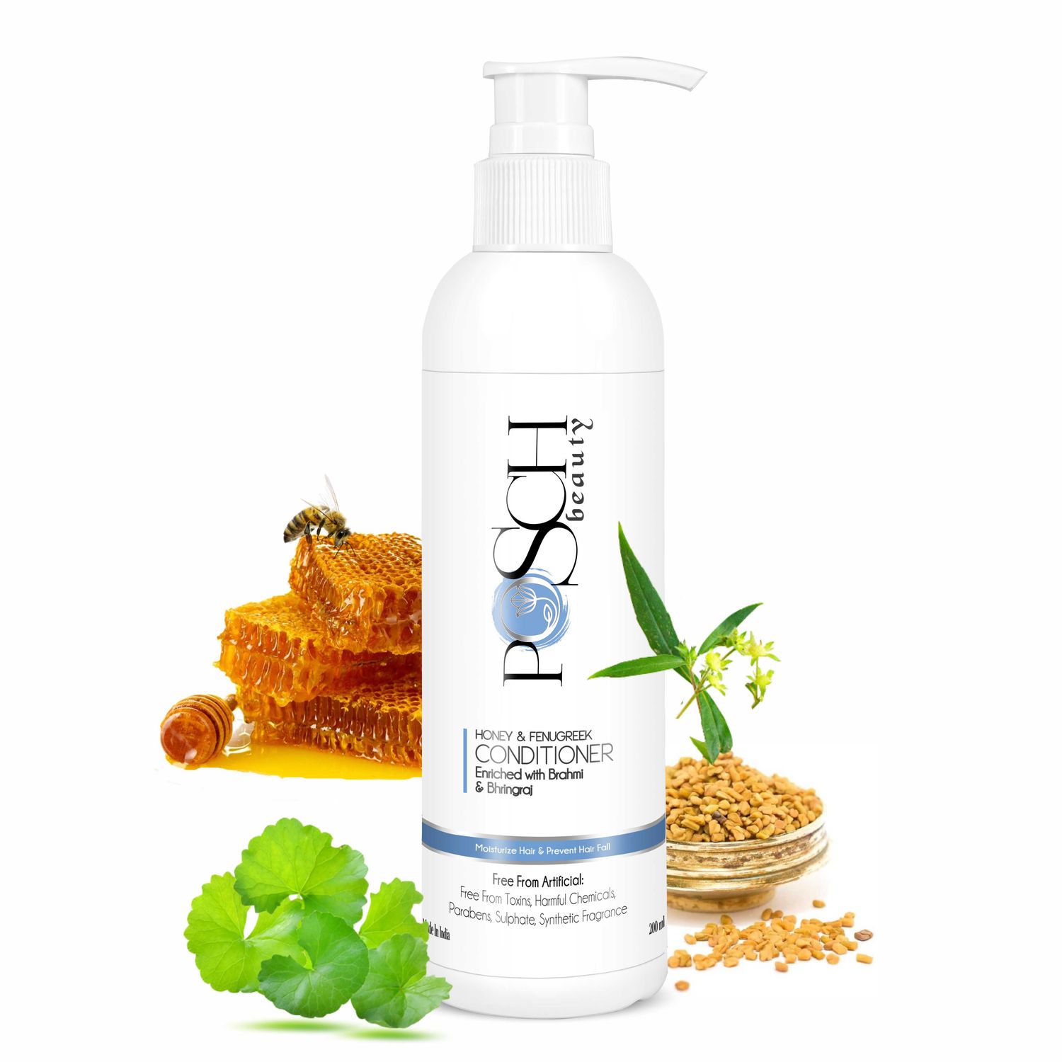 Posch Honey & Fenugreek Conditioner with Brahmi & Bhringraj ( 200 ml )