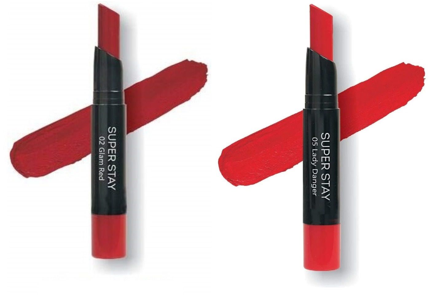 Me-ON Pack of 2 Super Stay Matte Lipstickss S2+S5 8gm